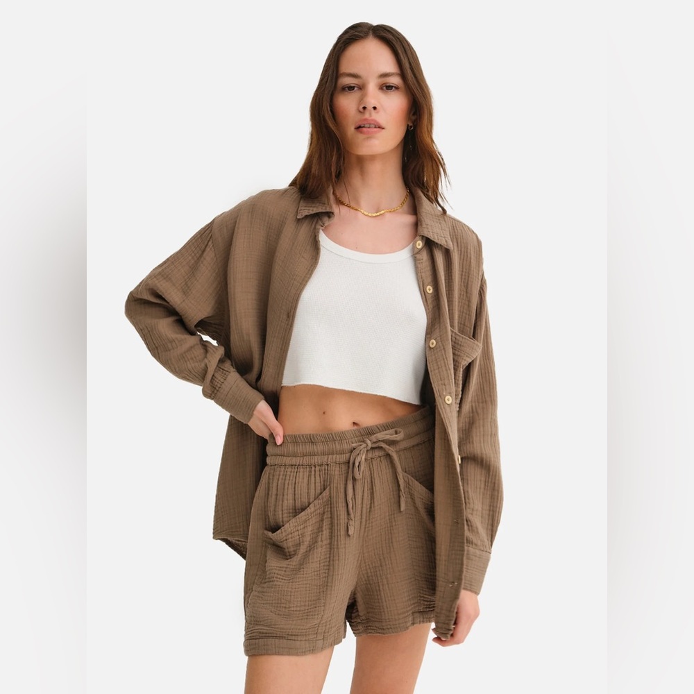 Mate the Label Organic Gauze Short